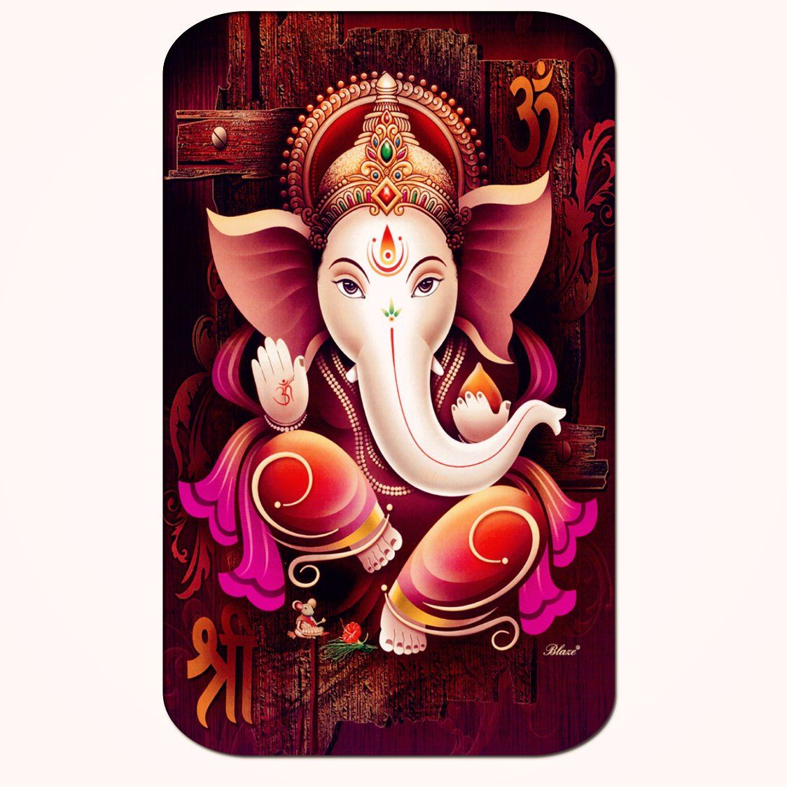 Casperme Ganesha Big Frame Wall Painting For Living Room & Office (18 x 36 inches)