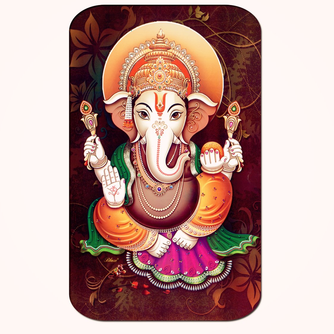 Casperme Ganesha Big Frame Wall Painting For Living Room & Office (18 x 36 inches)