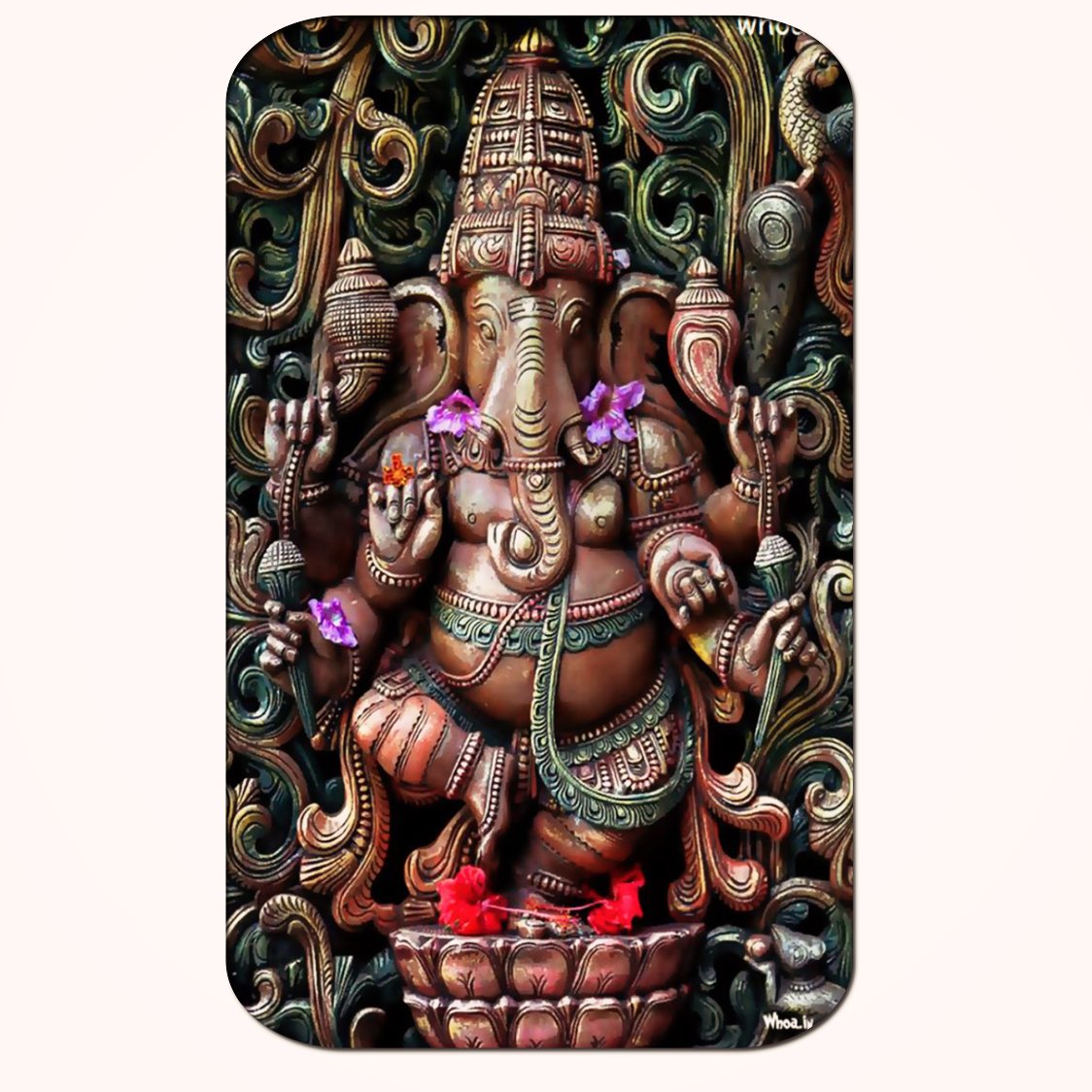 Casperme Ganesha Big Frame Wall Painting For Living Room & Office (18 x 36 inches)