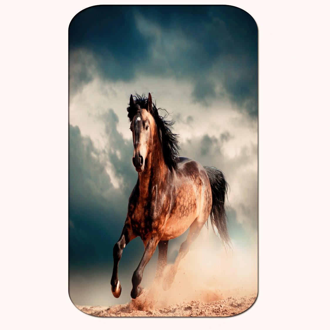 Casperme Running Horse Big Frame Wall Painting  For Living Room & Office (18 x 36 inches)