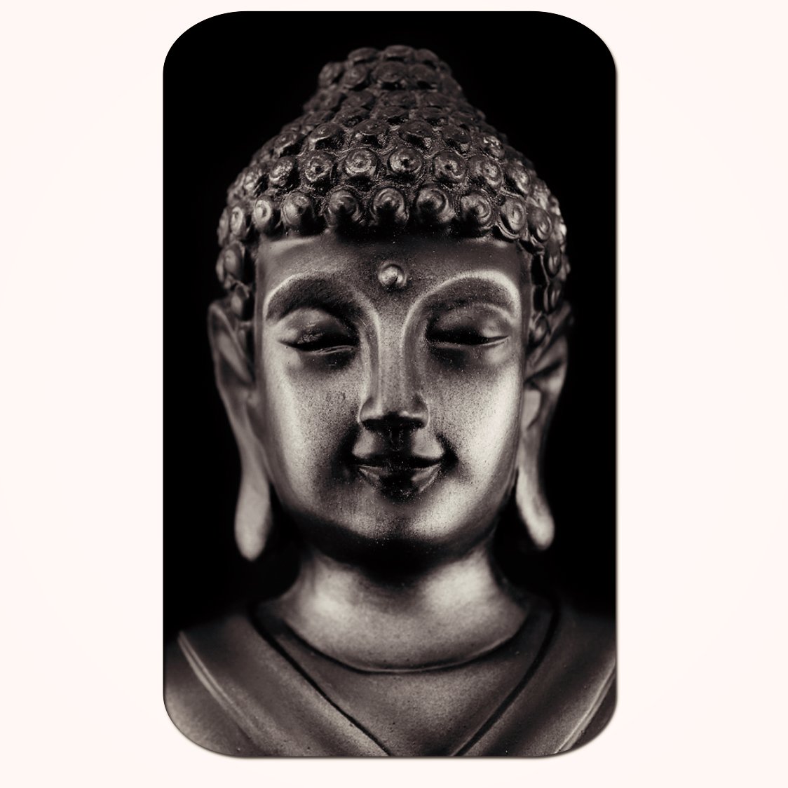 Casperme Buddha Big Frame Wall Painting For Living Room & Office (18 x 36 inches)