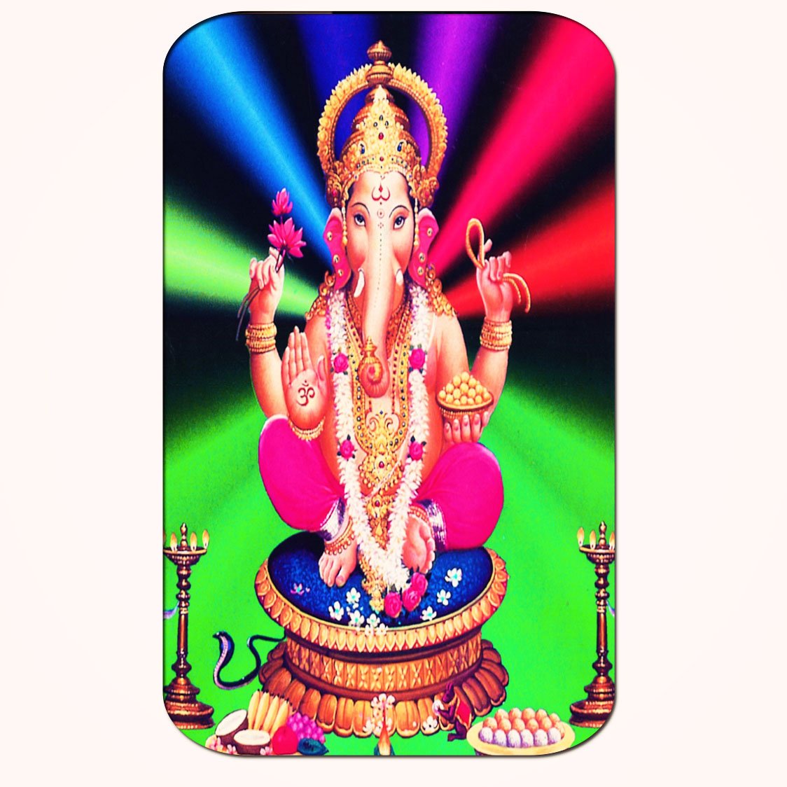 Casperme Ganesha Big Frame Wall Painting For Living Room & Office (18 x 36 inches)