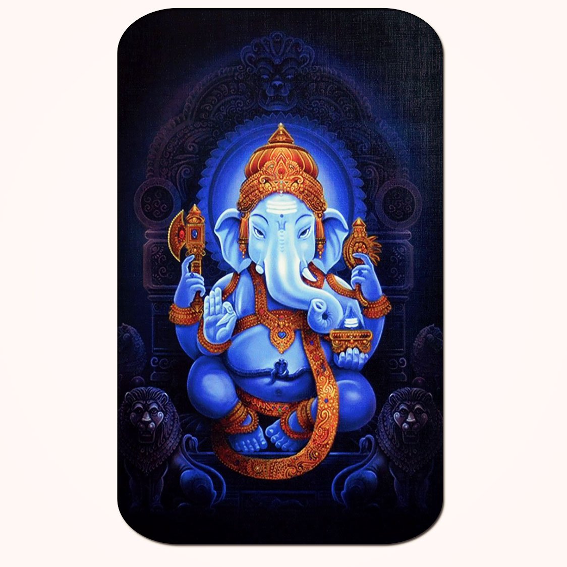 Casperme Ganesha Big Frame Wall Painting For Living Room & Office (18 x 36 inches)