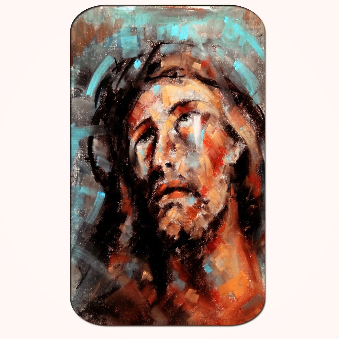 Casperme Jesus Big Frame Wall Painting For Living Room & Office (18 x 36 inches)